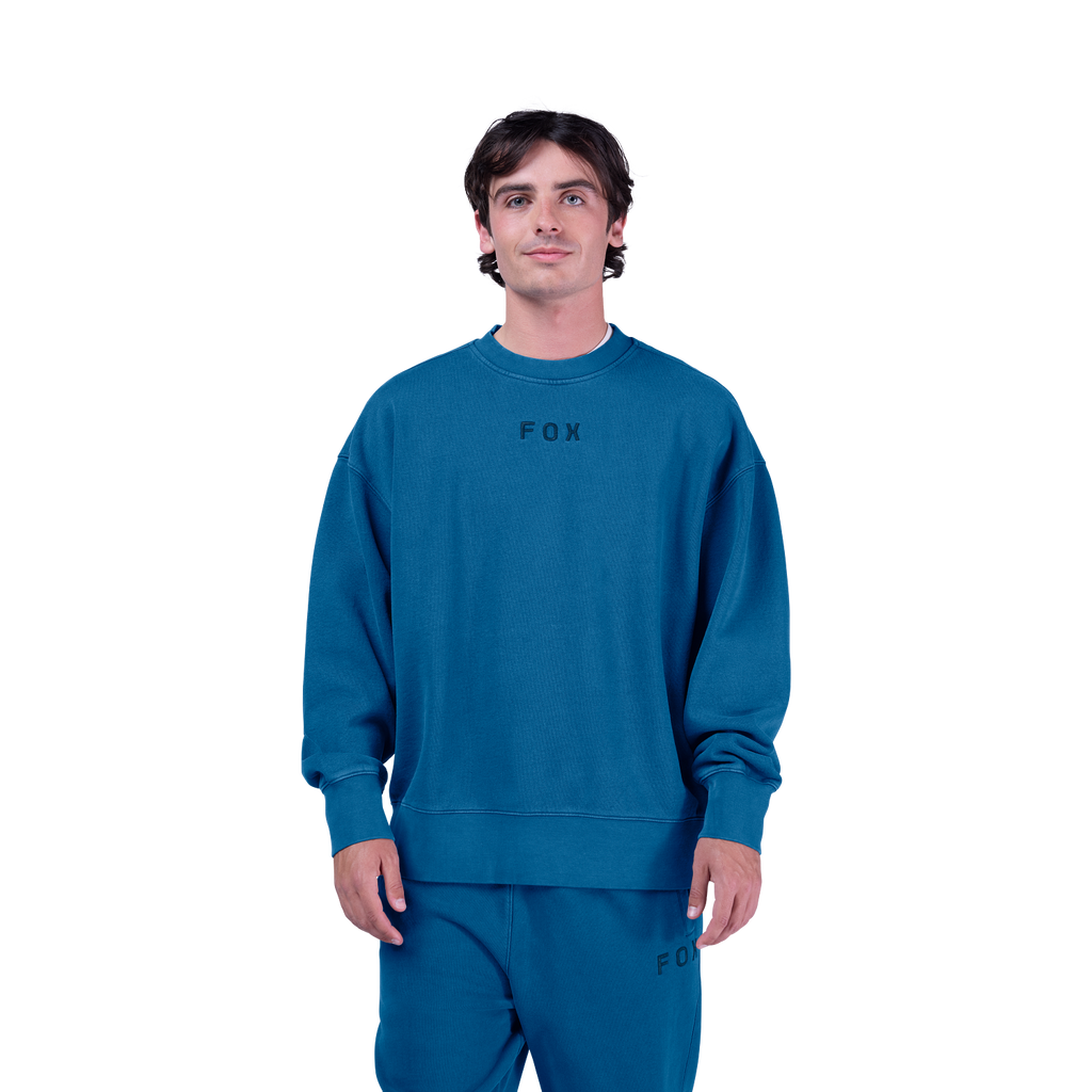 Wordmark Oversized Crew Pullover